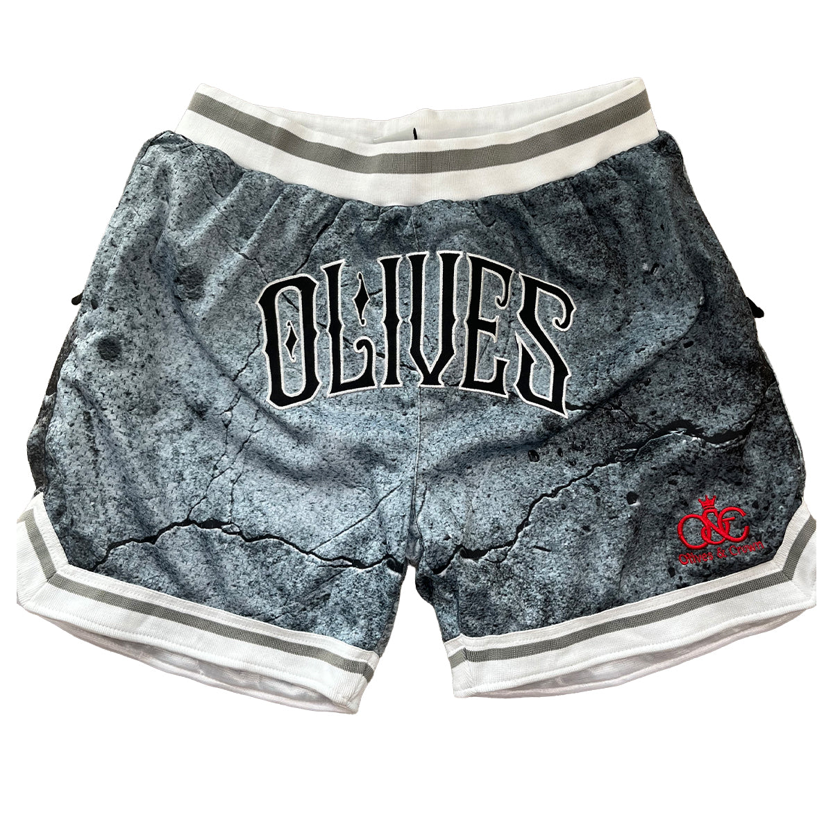 Steel Blue Cement Jersey Shorts