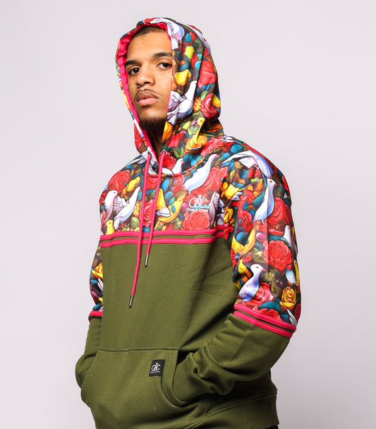 O&C Doves & Roses Hoodie